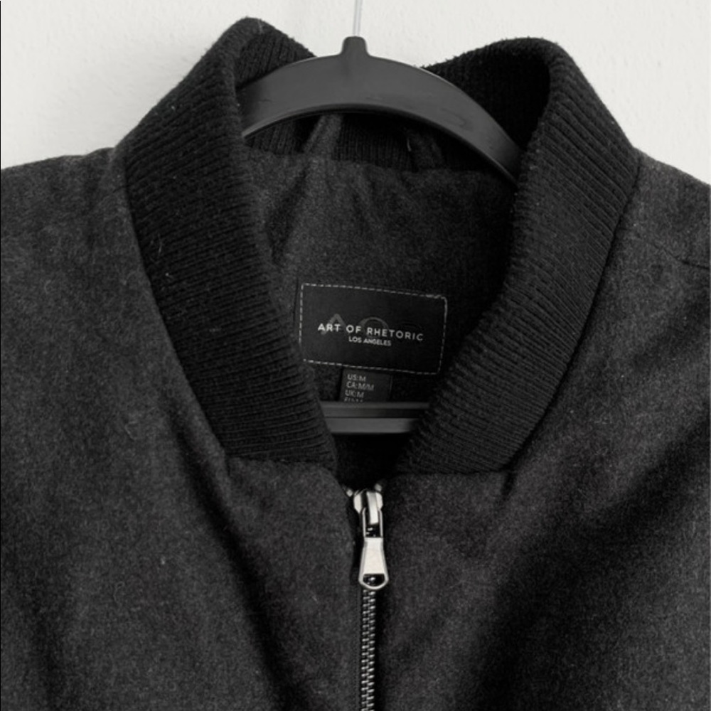 🎉SALE🎉Art of Rhetoric Quilted Bomber - Picture 3 of 6